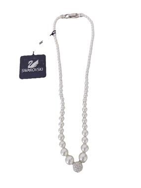 Swarovski pearl choker necklace NWT